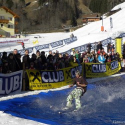 SnowXcross Dorfgastein: waterslide contest