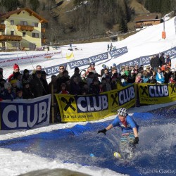 SnowXcross Dorfgastein: waterslide contest