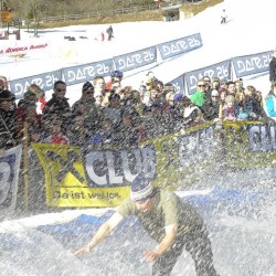 SnowXcross Dorfgastein: waterslide contest