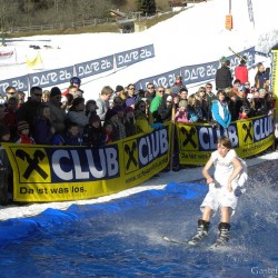 SnowXcross Dorfgastein: waterslide contest