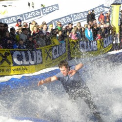 SnowXcross Dorfgastein: waterslide contest