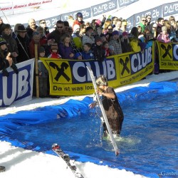 SnowXcross Dorfgastein: waterslide contest