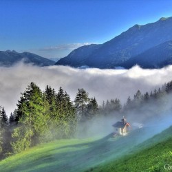 Blick vom Schachenbauer