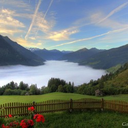 Blick vom Brandebengut in Bad Hofgastein