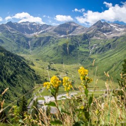 Beeindruckender Blick auf Sportgastein bzw. das Gasteiner Nassfeld