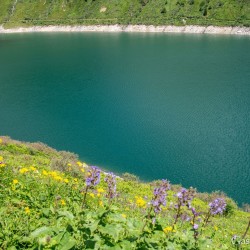 Der Blick auf einen Teil des unteren Bockhartsee