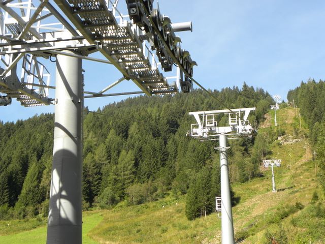 <Stubnerkogelbahn mit Blickrichtung Berg