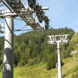 Stubnerkogelbahn mit Blickrichtung Berg