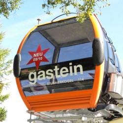 Gondel der neuen Stubnerkogelbahn in Bad Gastein
