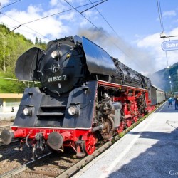 Dampflok Baureihe 01 in Dorfgastein
