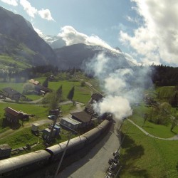 Nostalgiezug im Angertal