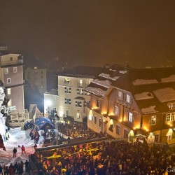 Eiswand und Silver Bullet Bar