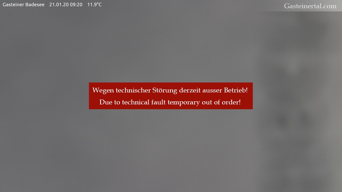 Bad Hofgastein webcam - Gasteiner Badesee